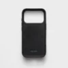 Funda de piel Saffiano para iPhone 17 Pro Max
