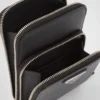 Funda para smartphone de piel Saffiano Funda para smartphone de piel Saffiano