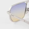 Gafas de sol con la icónica placa metálica Gafas de sol con la icónica placa metálica