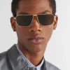 Gafas de sol con placa metálica icónica Gafas de sol con placa metálica icónica