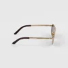 Gafas de sol con placa metálica icónica Gafas de sol con placa metálica icónica