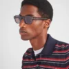Gafas de sol con placa metálica icónica Gafas de sol con placa metálica icónica