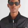 Gafas de sol con placa metálica icónica Gafas de sol con placa metálica icónica