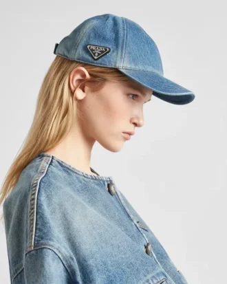 Gorra de béisbol de denim