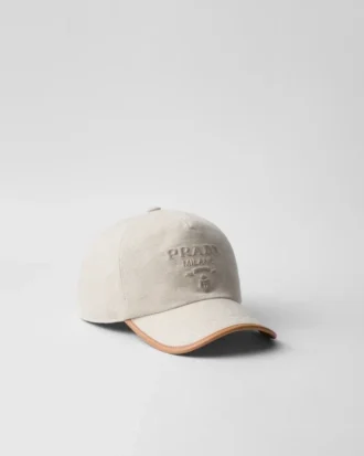 Gorra de béisbol de mezcla de lino