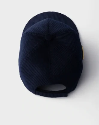 Gorra de béisbol de pana