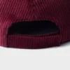 Gorra de béisbol de pana Gorra de béisbol de pana