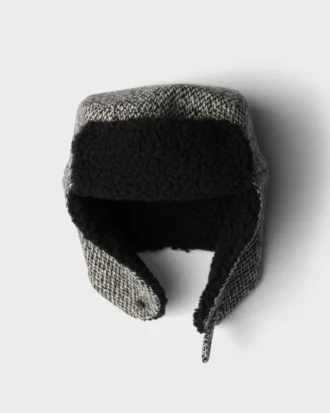 Gorro de cazador de tweed