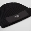 Gorro de gabardina de Re-Nylon y lana Gorro de gabardina de Re-Nylon y lana