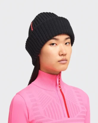 Gorro de punto acanalado de nailon Tec Rec