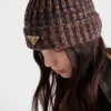 Gorro de punto melange Gorro de punto melange