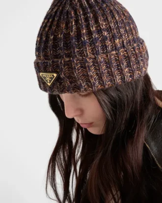 Gorro de punto melange