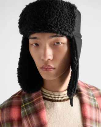 Gorro de trapero de tela