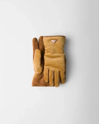 Guantes de pana