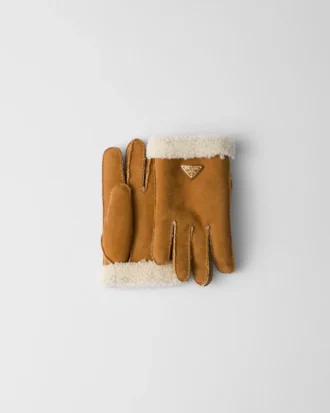 Guantes de piel de oveja de ante