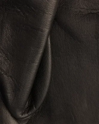 Guantes de piel napa y punto melange Guantes de piel napa y punto melange