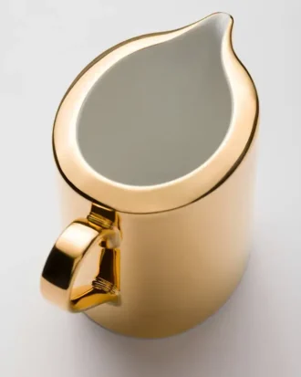 Jarra de leche de porcelana – Oro macizo