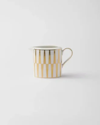 Jarra de leche de porcelana – Rayas