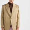 Jersey de algodón con cuello alto Jersey de algodón con cuello alto