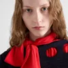 Jersey de algodón con cuello barco Jersey de algodón con cuello barco
