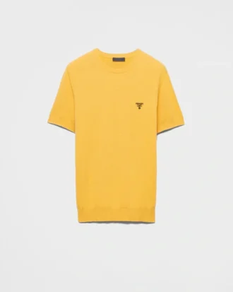 Jersey de algodón de manga corta