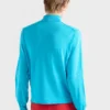 Jersey de cuello alto de algodón Jersey de cuello alto de algodón