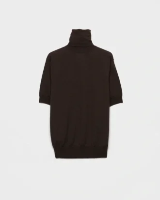 Jersey de cuello alto de cachemira