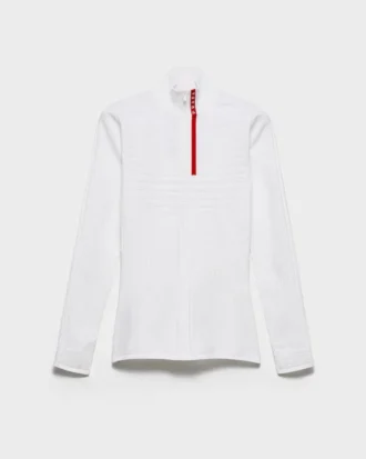 Jersey de cuello alto de Re-Nylon