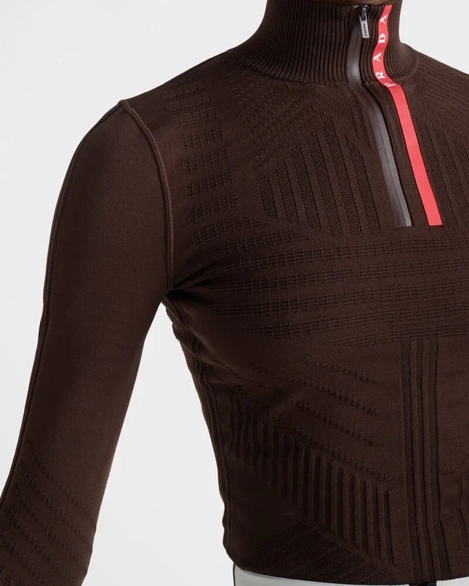 Jersey de cuello alto de Re-Nylon Jersey de cuello alto de Re-Nylon