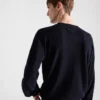 Jersey de cuello redondo de cachemira