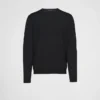 Jersey de cuello redondo de lana superfina Jersey de cuello redondo de lana superfina