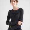 Jersey de cuello redondo de lana superfina Jersey de cuello redondo de lana superfina
