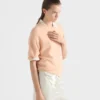 Jersey de cuello redondo de lana y cachemira