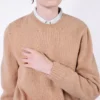 Jersey de cuello redondo de lana y cachemira Jersey de cuello redondo de lana y cachemira