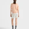 Jersey de cuello redondo de lana y cachemira