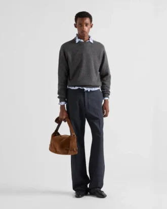 Jersey de cuello redondo de Re-Cashmere