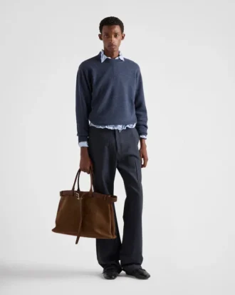 Jersey de cuello redondo de Re-Cashmere