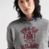 Jersey de intarsia de lana y cachemira Jersey de intarsia de lana y cachemira