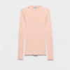 Jersey de lana de cuello redondo Jersey de lana de cuello redondo