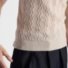 Jersey de lana de cuello redondo