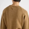 Jersey de lana de cuello redondo