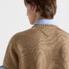 Jersey de lana de manga corta Jersey de lana de manga corta