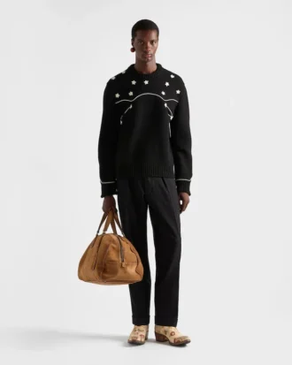 Jersey oversize de lana Shetland