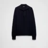 Jersey polo oversize de cachemira Jersey polo oversize de cachemira