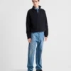 Jersey polo oversize de cachemira Jersey polo oversize de cachemira