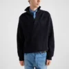 Jersey polo oversize de cachemira Jersey polo oversize de cachemira