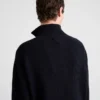 Jersey polo oversize de cachemira Jersey polo oversize de cachemira
