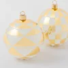Juego de adornos navideños de cristal Juego de adornos navideños de cristal
