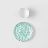 Juego de cuatro tazas de café espresso de porcelana – Verde Viena