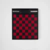 Juego de damas de piel Saffiano Juego de damas de piel Saffiano